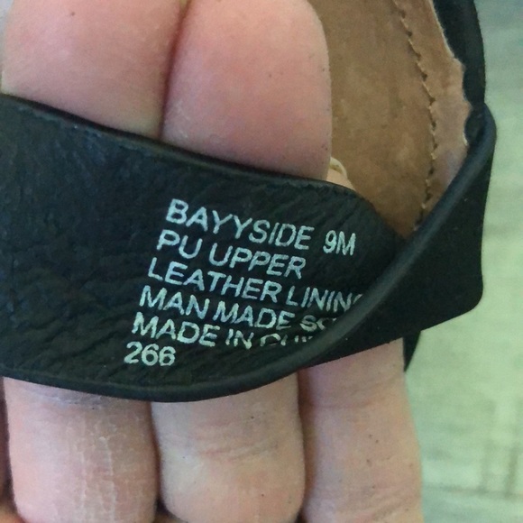 Steve Madden® Black Bayside suede heel size 9 - Picture 7 of 10